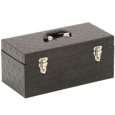 2-drawer metal portable tool box|hand held metal tool box.